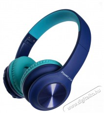 PowerLocus PLED Blue Wireless Audio-Video / Hifi / Multim&eacute;dia - F&uuml;l &eacute;s Fejhallgat&oacute;k - Fejhallgat&oacute; mikrofonnal / headset - 519073