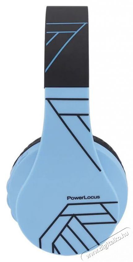 PowerLocus P1 Kids Black/Blue Audio-Video / Hifi / Multim&eacute;dia - F&uuml;l &eacute;s Fejhallgat&oacute;k - Fejhallgat&oacute; mikrofonnal / headset - 525685