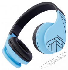 PowerLocus P1 Kids Black/Blue Audio-Video / Hifi / Multim&eacute;dia - F&uuml;l &eacute;s Fejhallgat&oacute;k - Fejhallgat&oacute; mikrofonnal / headset - 525685