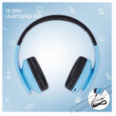 PowerLocus P1 Kids Black/Blue Audio-Video / Hifi / Multim&eacute;dia - F&uuml;l &eacute;s Fejhallgat&oacute;k - Fejhallgat&oacute; mikrofonnal / headset - 525685