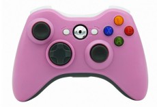 PRC vezeték nélküli Xbox 360/PC USB adapterrel rózsaszín kontroller Iroda és számítástechnika - Játék konzol - Kontroller - 389527