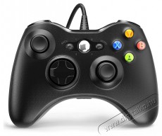 PRC Vezet&eacute;kes Xbox 360/PC fekete kontroller Iroda &eacute;s sz&aacute;m&iacute;t&aacute;stechnika - Sz&aacute;m&iacute;t&oacute;g&eacute;p tartoz&eacute;k - PC kontroller - 389482
