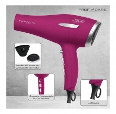 ProfiCare PC-HT 3045 Hajsz&aacute;r&iacute;t&oacute; - lila Sz&eacute;ps&eacute;g&aacute;pol&aacute;s / Eg&eacute;szs&eacute;g - Haj&aacute;pol&aacute;s - Hajsz&aacute;r&iacute;t&oacute; - 360566