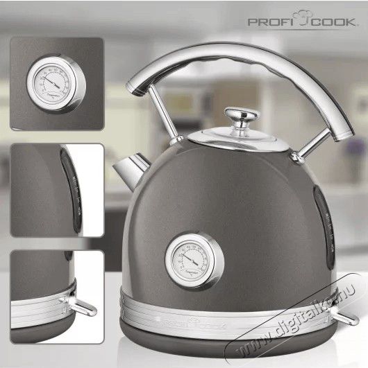 Proficook PC-WKS 1192 v&iacute;zforral&oacute; - anthrazit Konyhai term&eacute;kek - V&iacute;zforral&oacute; / teafőző - 363831
