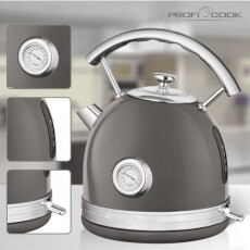 Proficook PC-WKS 1192 v&iacute;zforral&oacute; - anthrazit Konyhai term&eacute;kek - V&iacute;zforral&oacute; / teafőző - 363831
