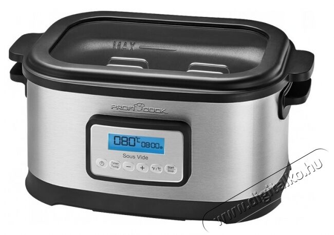 Proficook PC-SV 1112 Sous Vide g&eacute;p Konyhai term&eacute;kek - Konyhai kisg&eacute;p (s&uuml;t&eacute;s / főz&eacute;s / hűt&eacute;s / &eacute;telk&eacute;sz&iacute;t&eacute;s) - Sous Vide főző - 324559