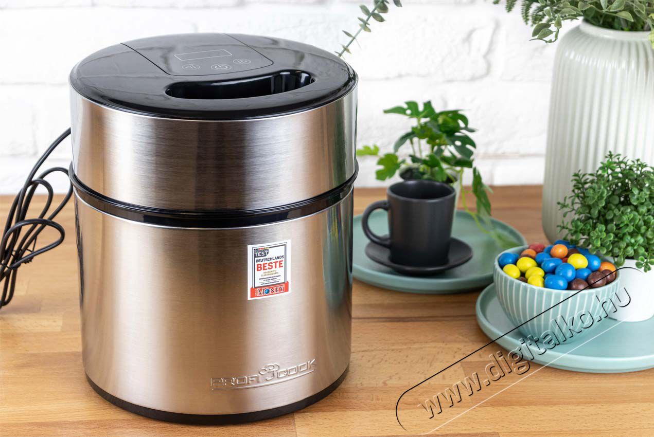 Proficook PC-ICM 1140 fagylalt k&eacute;sz&iacute;tő Konyhai term&eacute;kek - Konyhai kisg&eacute;p (s&uuml;t&eacute;s / főz&eacute;s / hűt&eacute;s / &eacute;telk&eacute;sz&iacute;t&eacute;s) - Fagylaltk&eacute;sz&iacute;tő g&eacute;p - 347998