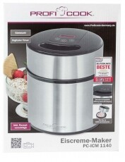 Proficook PC-ICM 1140 fagylalt k&eacute;sz&iacute;tő Konyhai term&eacute;kek - Konyhai kisg&eacute;p (s&uuml;t&eacute;s / főz&eacute;s / hűt&eacute;s / &eacute;telk&eacute;sz&iacute;t&eacute;s) - Fagylaltk&eacute;sz&iacute;tő g&eacute;p - 347998