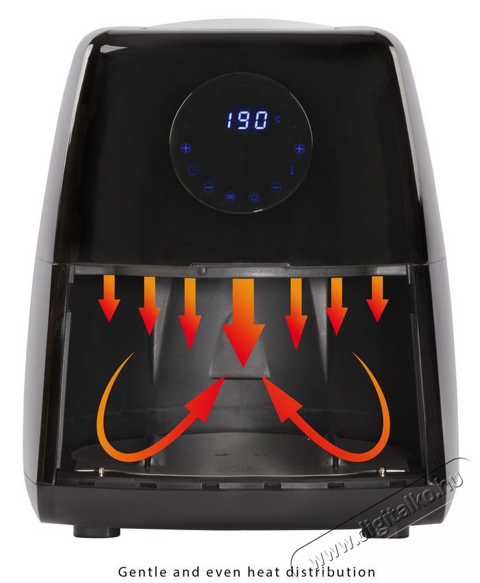Proficook PC-FR 1147 H l&eacute;gkever&eacute;ses s&uuml;tő Konyhai term&eacute;kek - Konyhai kisg&eacute;p (s&uuml;t&eacute;s / főz&eacute;s / hűt&eacute;s / &eacute;telk&eacute;sz&iacute;t&eacute;s) - L&eacute;gkever&eacute;ses főzőg&eacute;p / elektromos kukta / multifunkci&oacute;s s&uuml;tő - 347995