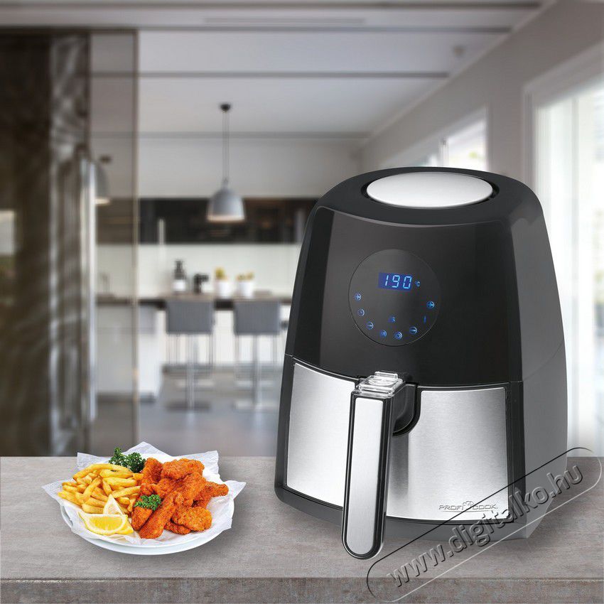 Proficook PC-FR 1147 H l&eacute;gkever&eacute;ses s&uuml;tő Konyhai term&eacute;kek - Konyhai kisg&eacute;p (s&uuml;t&eacute;s / főz&eacute;s / hűt&eacute;s / &eacute;telk&eacute;sz&iacute;t&eacute;s) - L&eacute;gkever&eacute;ses főzőg&eacute;p / elektromos kukta / multifunkci&oacute;s s&uuml;tő - 347995