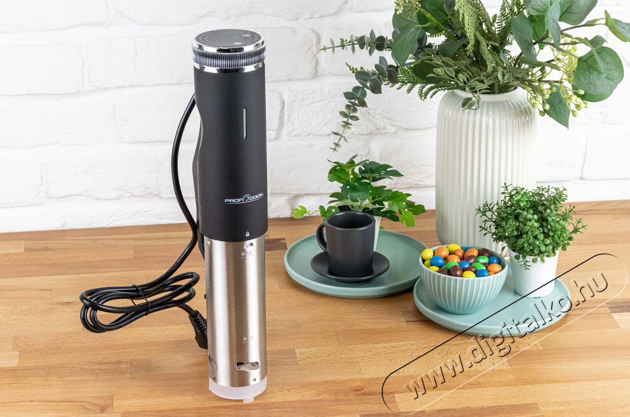 Proficook PC-SV 1126 Sous Vide g&eacute;p Konyhai term&eacute;kek - Konyhai kisg&eacute;p (s&uuml;t&eacute;s / főz&eacute;s / hűt&eacute;s / &eacute;telk&eacute;sz&iacute;t&eacute;s) - Sous Vide főző - 324560