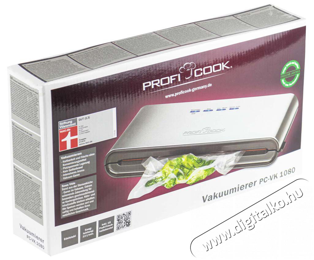 Proficook PC-VK 1080 v&aacute;kuumf&oacute;li&aacute;z&oacute; g&eacute;p Konyhai term&eacute;kek - F&oacute;liahegesztő - F&oacute;liahegesztő - 348017