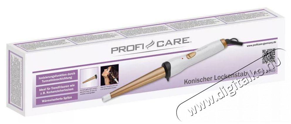 ProfiCare PC-HC 3049 Hajs&uuml;tő - feh&eacute;r arany Sz&eacute;ps&eacute;g&aacute;pol&aacute;s / Eg&eacute;szs&eacute;g - Haj&aacute;pol&aacute;s - Hajs&uuml;tővas / g&ouml;nd&ouml;r&iacute;tő - 359626