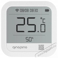 QINGPING Temperature & RH Monitor Pro S Wi-Fi Háztartás / Otthon / Kültér - Lakásfelszerelés - Hőmérő / barométer - 519610
