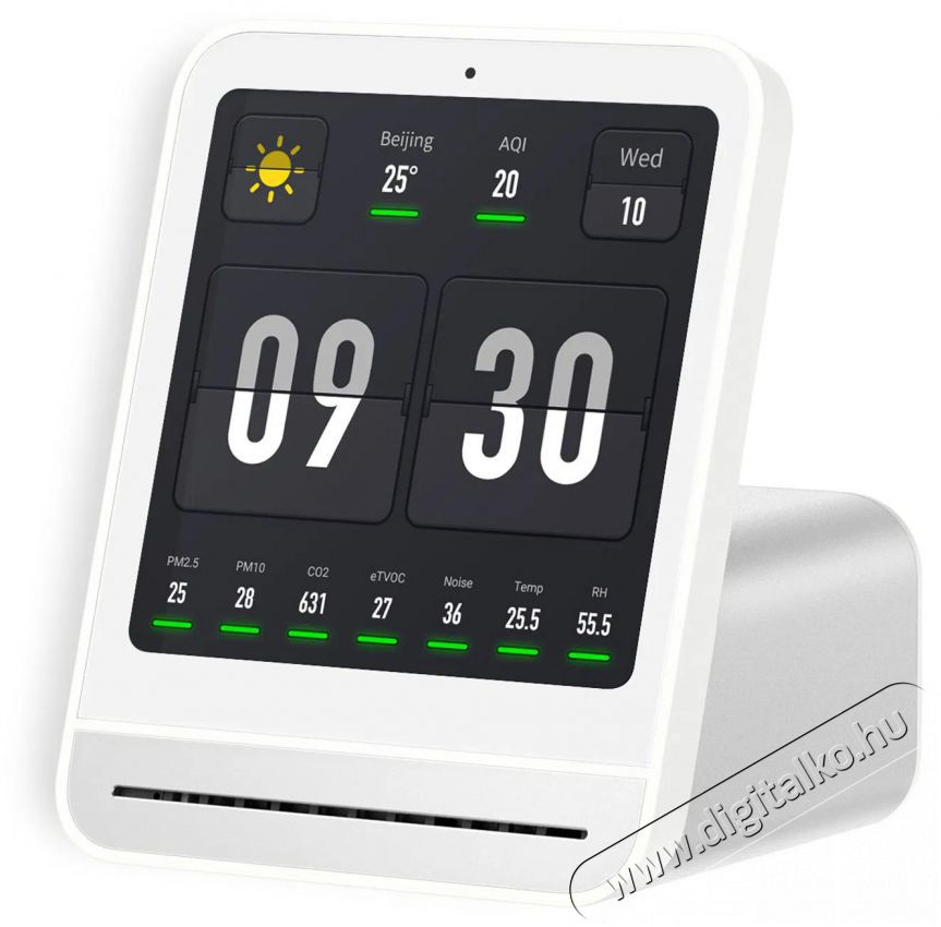 QINGPING  Air Monitor 2 - white H&aacute;ztart&aacute;s / Otthon / K&uuml;lt&eacute;r - Biztons&aacute;gtechnika - Kieg&eacute;sz&iacute;tő - 519603