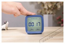 QINGPING Bluetooth Alarm clock (Temperature & RH monitor) - blue H&aacute;ztart&aacute;s / Otthon / K&uuml;lt&eacute;r - &Oacute;ra - &Eacute;bresztő&oacute;ra - 521101