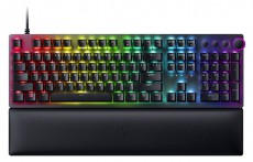 Razer Huntsman V2 (Red Switch) US RGB fekete gamer billentyűzet Mobil / Kommunikáció / Smart - Tablet / E-book kiegészítő, tok - Billentyűzet - 440421