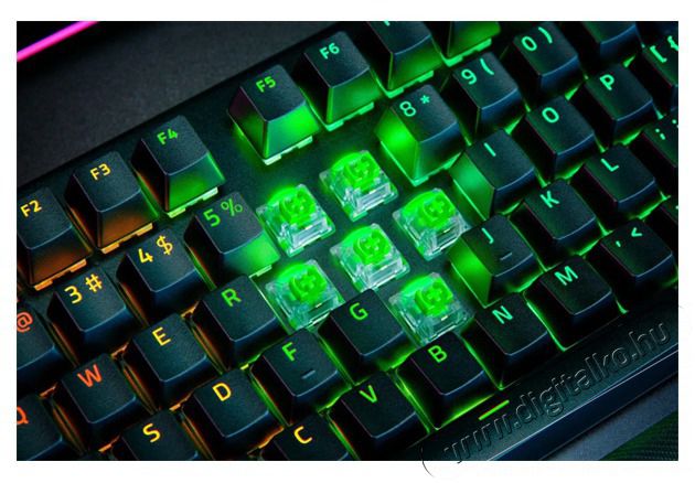 Razer BlackWidow V4 US fekete (green switch) gamer billentyűzet Iroda &eacute;s sz&aacute;m&iacute;t&aacute;stechnika - Billentyűzet / billentyűzet szett - Vezet&eacute;kes - 500106