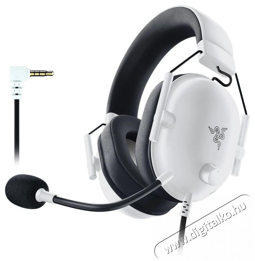 Razer BlackShark V2 X PlayStation Lic. White Audio-Video / Hifi / Multim&eacute;dia - F&uuml;l &eacute;s Fejhallgat&oacute;k - Fejhallgat&oacute; - 519110