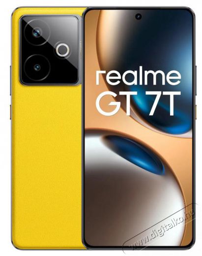 Realme GT 7T 12GB/512GB Racing Yellow Mobil / Kommunik&aacute;ci&oacute; / Smart - Okostelefon - Android - 527901