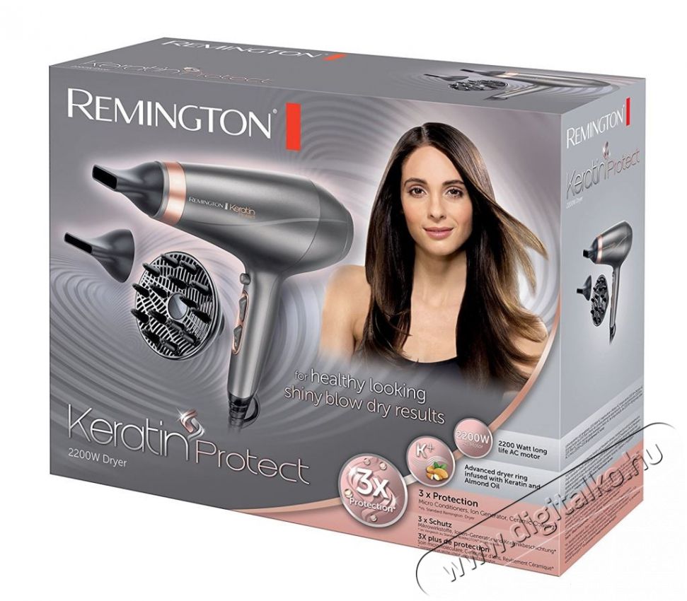 Remington AC8820 Keratin hajsz&aacute;r&iacute;t&oacute; Sz&eacute;ps&eacute;g&aacute;pol&aacute;s / Eg&eacute;szs&eacute;g - Haj&aacute;pol&aacute;s - Hajsz&aacute;r&iacute;t&oacute; - 326626