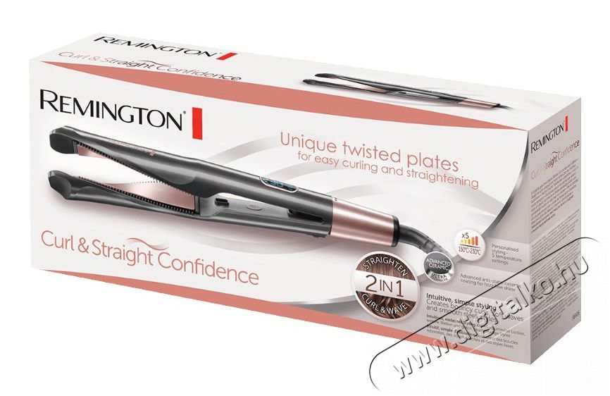 Remington S6606 Curl Confidence hajsim&iacute;t&oacute; Sz&eacute;ps&eacute;g&aacute;pol&aacute;s / Eg&eacute;szs&eacute;g - Haj&aacute;pol&aacute;s - Hajvasal&oacute; / egyenes&iacute;tő - 351446
