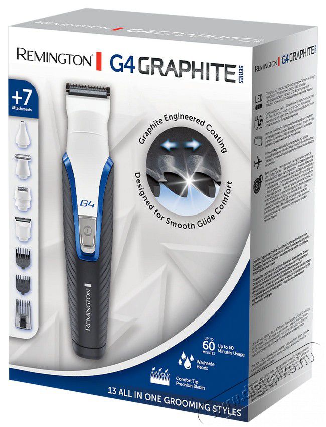 Remington PG4000 szőrtelen&iacute;tő k&eacute;szlet Sz&eacute;ps&eacute;g&aacute;pol&aacute;s / Eg&eacute;szs&eacute;g - Szőrtelen&iacute;tő / borotva - Arc- &eacute;s testszőrzet v&aacute;g&oacute;, form&aacute;z&oacute; - 366667