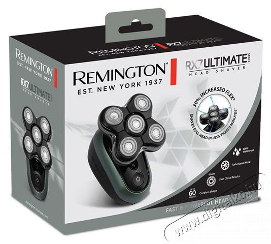 Remington XR1600 Ultimate Series RX7 fejborotva Sz&eacute;ps&eacute;g&aacute;pol&aacute;s / Eg&eacute;szs&eacute;g - Szőrtelen&iacute;tő / borotva - F&eacute;rfi borotva - 477710