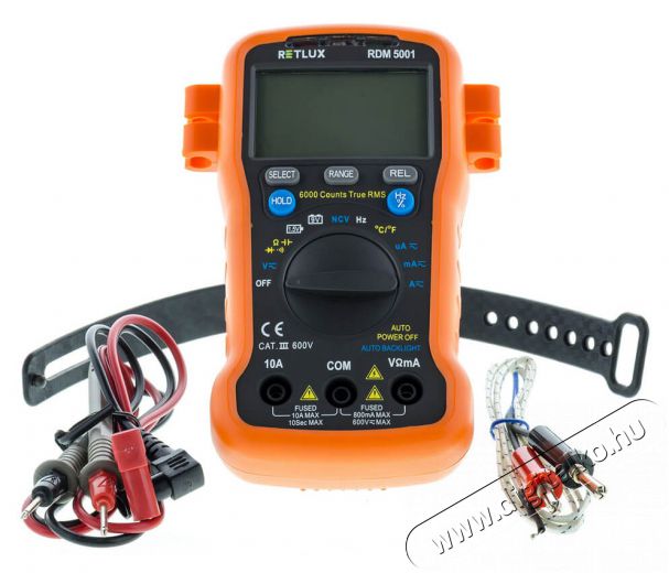 Retlux RDM 5001 digit&aacute;lis multim&eacute;ter H&aacute;ztart&aacute;s / Otthon / K&uuml;lt&eacute;r - Szersz&aacute;m - M&eacute;rőműszer - 329136
