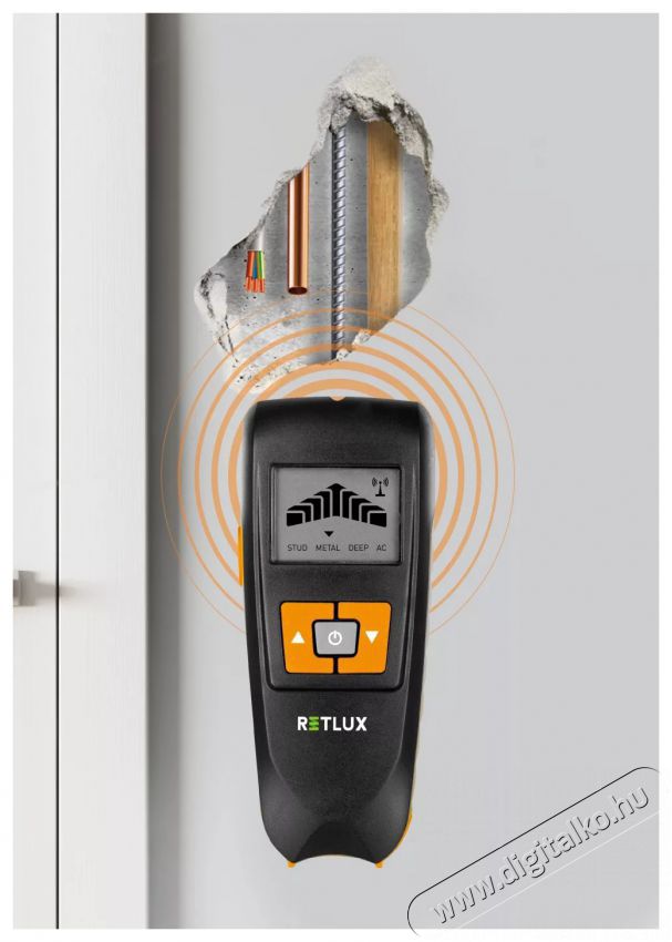 Retlux RDT 100 Multidetector 4in1 H&aacute;ztart&aacute;s / Otthon / K&uuml;lt&eacute;r - Szersz&aacute;m - Egy&eacute;b szersz&aacute;m - 376582