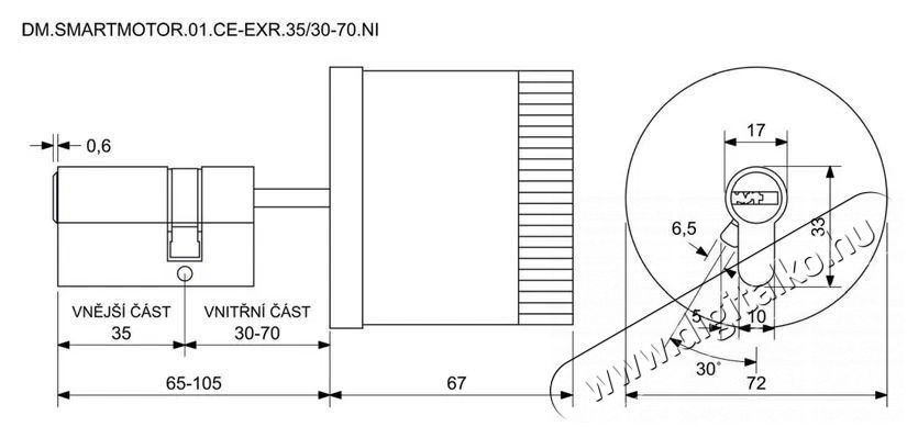 Richter Czech  DM. Smartmotor.01.CE - EXR. 35/30 - 70.NI H&aacute;ztart&aacute;s / Otthon / K&uuml;lt&eacute;r - Okos otthon - Kieg&eacute;sz&iacute;tő - 519678