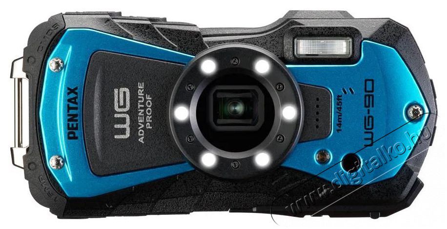 Ricoh WG-90 Blue F&eacute;nyk&eacute;pezőg&eacute;p / kamera - Kompakt f&eacute;nyk&eacute;pezőg&eacute;p - Kaland &eacute;s v&iacute;z&aacute;ll&oacute; f&eacute;nyk&eacute;pezőg&eacute;p - 520042