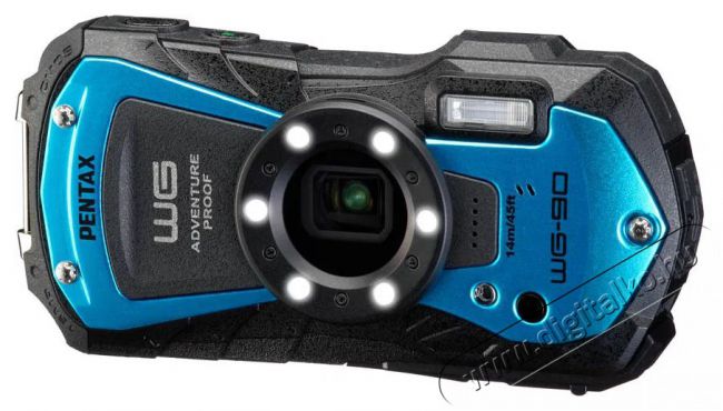 Ricoh WG-90 Blue F&eacute;nyk&eacute;pezőg&eacute;p / kamera - Kompakt f&eacute;nyk&eacute;pezőg&eacute;p - Kaland &eacute;s v&iacute;z&aacute;ll&oacute; f&eacute;nyk&eacute;pezőg&eacute;p - 520042