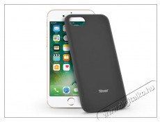 Roar KC0027 iPhone 7/8/SE 2020 fekete szilikon hátlap Mobil / Kommunikáció / Smart - Mobiltelefon kiegészítő / tok - Tok / hátlap - 429165