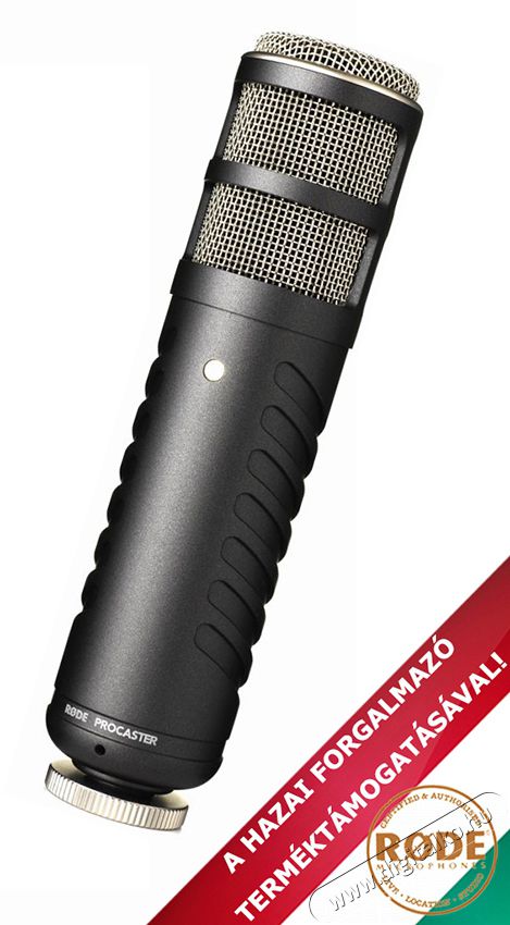 Rode Procaster broadcast minős&eacute;gű dinamikus mikrofon r&aacute;di&oacute;knak Fot&oacute;-Vide&oacute; kieg&eacute;sz&iacute;tők - Mikrofon - Mikrofon r&aacute;di&oacute;knak - 256516