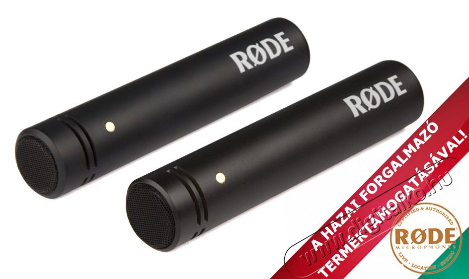 Rode M5-MP kompakt kardioid ceruza mikrofon illesztett p&aacute;r Mobil / Kommunik&aacute;ci&oacute; / Smart - Mobiltelefon kieg&eacute;sz&iacute;tő / tok - Ceruza - 273686