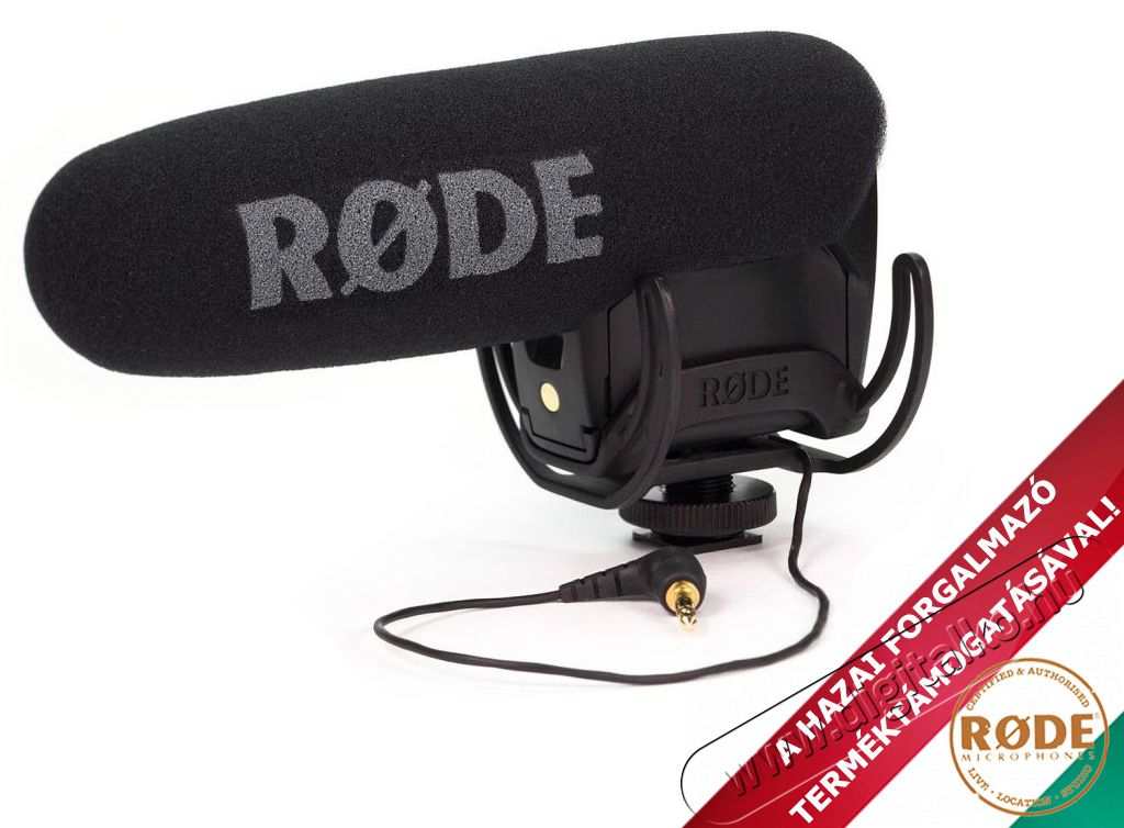 Rode VideoMic Pro Rycote videomikrofon Fot&oacute;-Vide&oacute; kieg&eacute;sz&iacute;tők - Mikrofon - Fot&oacute;-vide&oacute; mikrofon - 295631