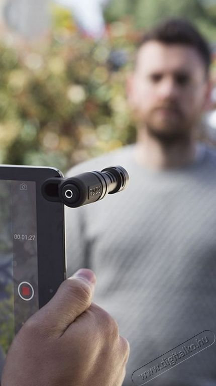 Rode Videomic Me Mini vide&oacute;mikrofon mobil eszk&ouml;z&ouml;kh&ouml;z Fot&oacute;-Vide&oacute; kieg&eacute;sz&iacute;tők - Mikrofon - Fot&oacute;-vide&oacute; mikrofon - 298980