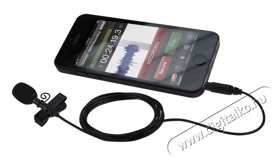 Rode SmartLav+ csiptetős mikrofon Fot&oacute;-Vide&oacute; kieg&eacute;sz&iacute;tők - Mikrofon - Cs&iacute;ptetős, fej &eacute;s kitűző mikrofon - 281032