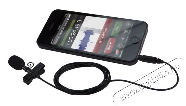 Rode SmartLav+ csiptetős mikrofon Fot&oacute;-Vide&oacute; kieg&eacute;sz&iacute;tők - Mikrofon - Cs&iacute;ptetős, fej &eacute;s kitűző mikrofon - 281032