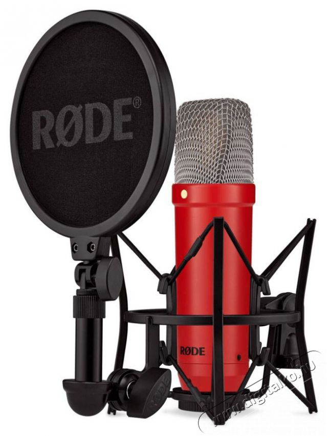 Rode NT1 Signature Series Red Fot&oacute;-Vide&oacute; kieg&eacute;sz&iacute;tők - Mikrofon - &Eacute;nek &eacute;s hangszer mikrofon - 525773