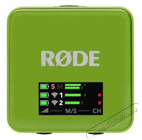 Rode Wireless GO III - Green Fot&oacute;-Vide&oacute; kieg&eacute;sz&iacute;tők - Mikrofon - Fot&oacute;-vide&oacute; mikrofon - 525791
