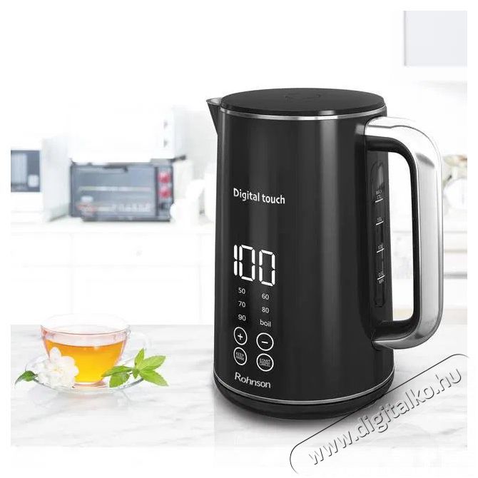 Rohnson R-7600 Digital Touch Konyhai term&eacute;kek - V&iacute;zforral&oacute; / teafőző - 513164