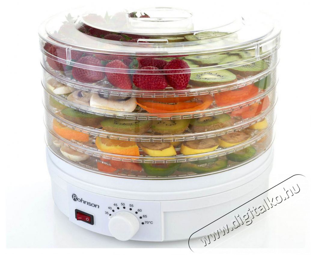 Rohnson R-291 Konyhai term&eacute;kek - Konyhai kisg&eacute;p (s&uuml;t&eacute;s / főz&eacute;s / hűt&eacute;s / &eacute;telk&eacute;sz&iacute;t&eacute;s) - Gy&uuml;m&ouml;lcsaszal&oacute; - 521250