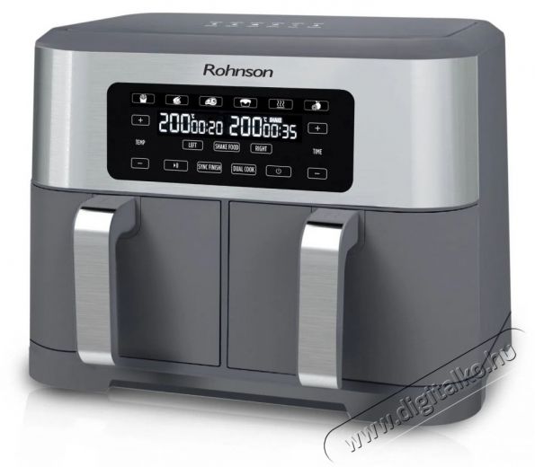 Rohnson R-2844 - 2x 4,25l Konyhai term&eacute;kek - Konyhai kisg&eacute;p (s&uuml;t&eacute;s / főz&eacute;s / hűt&eacute;s / &eacute;telk&eacute;sz&iacute;t&eacute;s) - L&eacute;gkever&eacute;ses főzőg&eacute;p / elektromos kukta / multifunkci&oacute;s s&uuml;tő - 521212