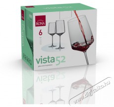 RONA borospoharak 520 ml VISTA 6 db Konyhai term&eacute;kek - Konyhai eszk&ouml;z - K&eacute;szlet / szett - 525850