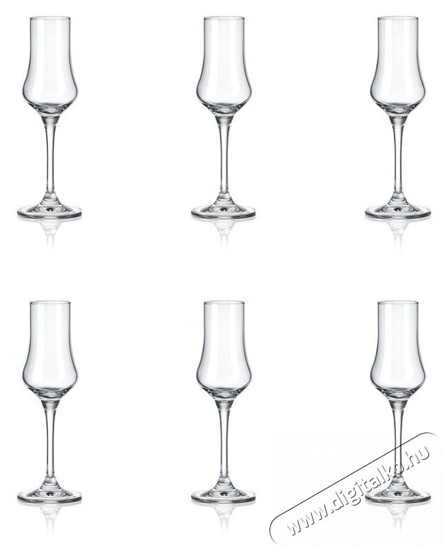 RONA Grappa szeszesitalos poharak 100 ml UNIVERSAL 6 db Konyhai term&eacute;kek - Konyhai eszk&ouml;z - K&eacute;szlet / szett - 525865