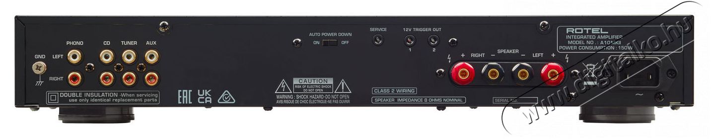Rotel A10MKII-B, fekete Audio-Video / Hifi / Multim&eacute;dia - Hifi - Sztere&oacute; - Sztere&oacute; erős&iacute;tő - 511524