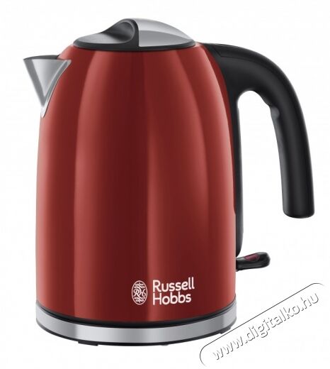 Russell Hobbs 20412-70 Colours Plus+ v&iacute;zforral&oacute; - piros Konyhai term&eacute;kek - V&iacute;zforral&oacute; / teafőző - 314069