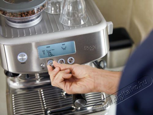 Sage SES878BSS K&aacute;v&eacute;főző - ez&uuml;st Konyhai term&eacute;kek - K&aacute;v&eacute;főző / k&aacute;v&eacute;&ouml;rlő / kieg&eacute;sz&iacute;tő - Pressz&oacute; k&aacute;v&eacute;főző - 362937